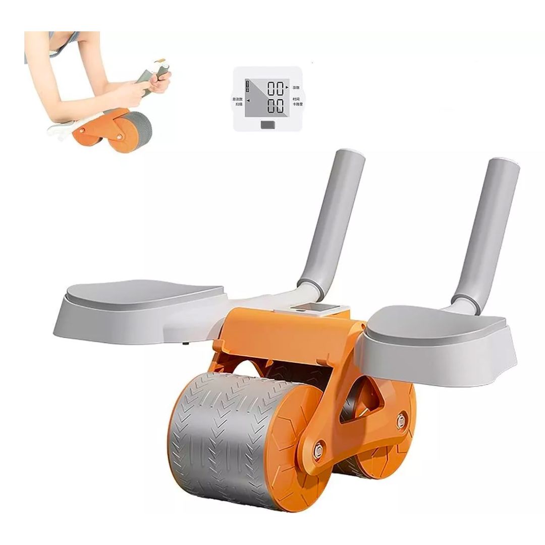 Rueda abdominal con rebote automático