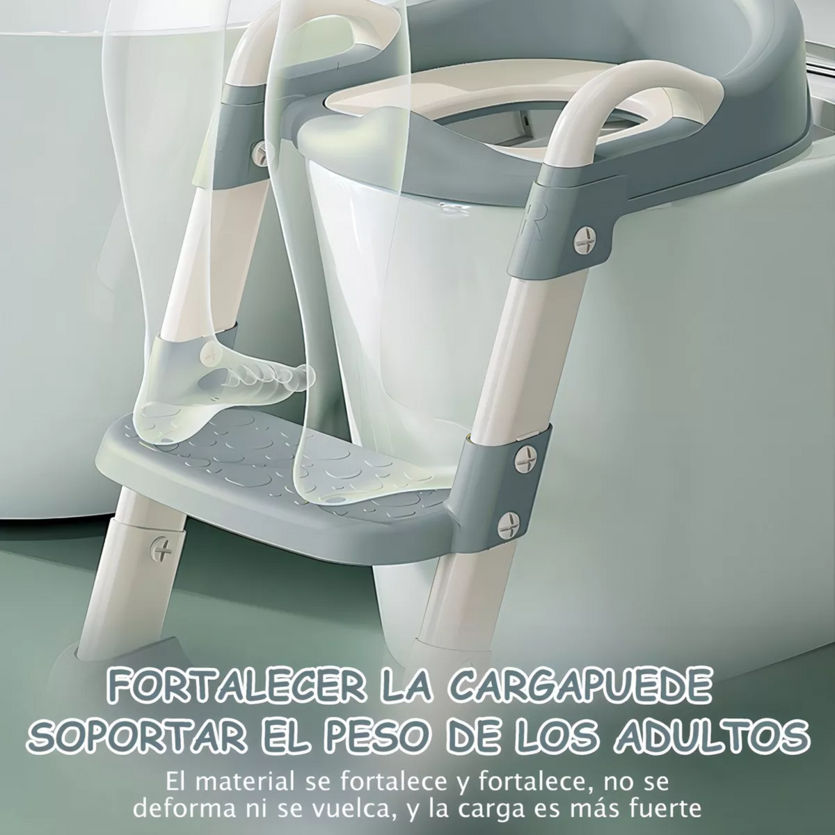 Asiento infantil plegado
