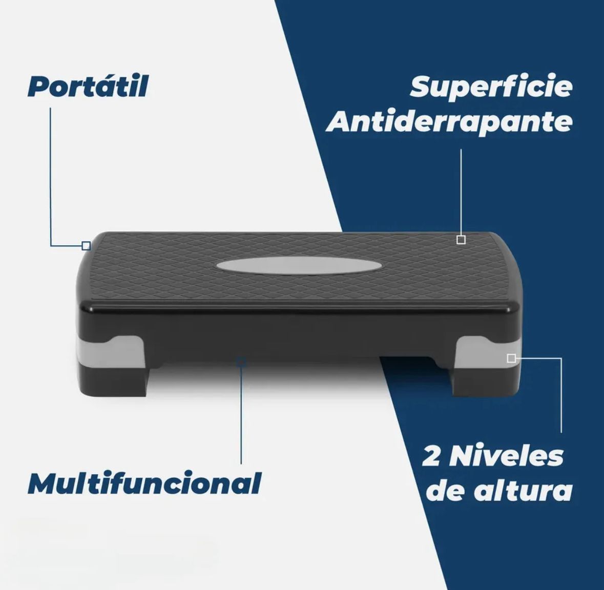 Step aeróbico 2 niveles