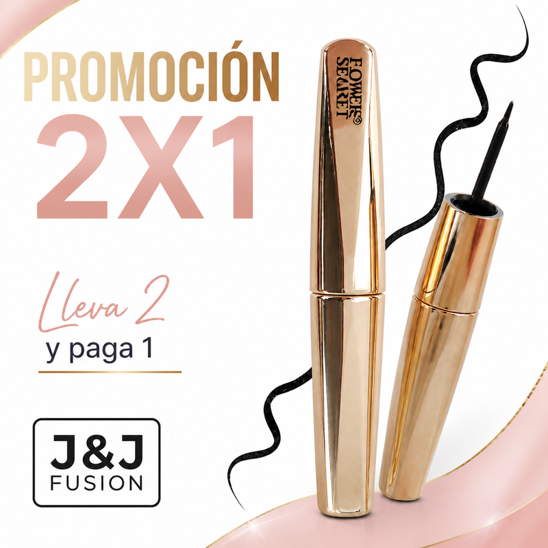 Delineador líquido 2x1