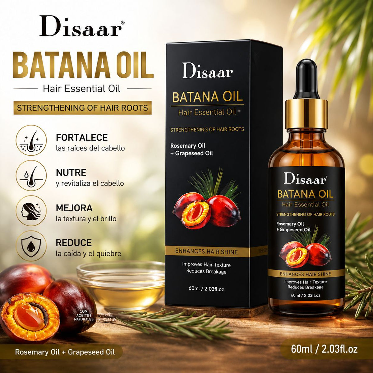 Aceite capilar Batana ingredientes