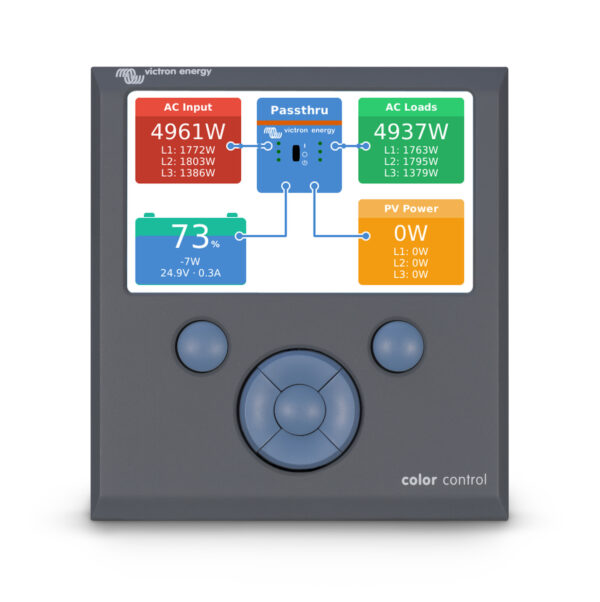 Victron  Color Control GX Display y Monitoreo Remoto - Imagen 2