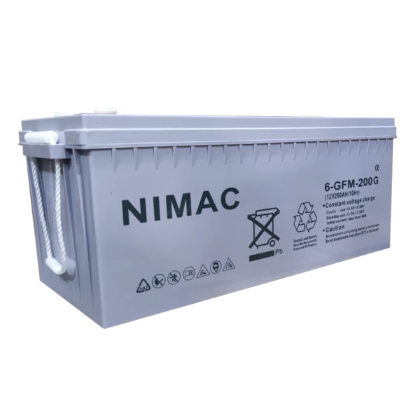 Bateria
  Nimac GEL, Ciclo Profundo 200 AH, 12 Volt, G type