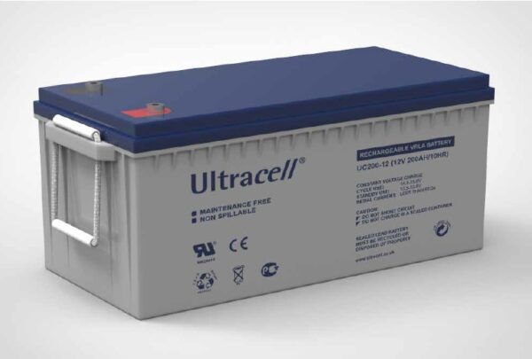 Batería
  UltraCell AGM 12V & 200Ah