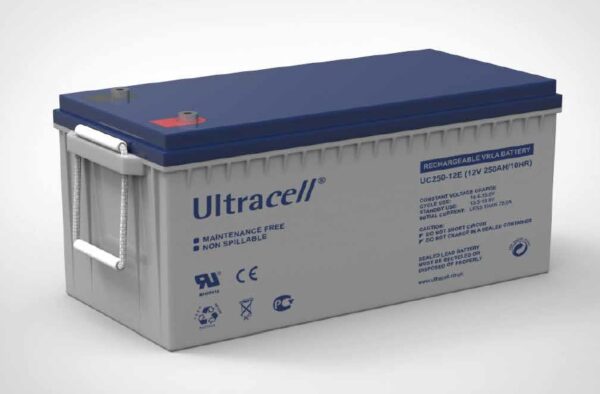 Batería
  UltraCell AGM 12V & 250Ah
