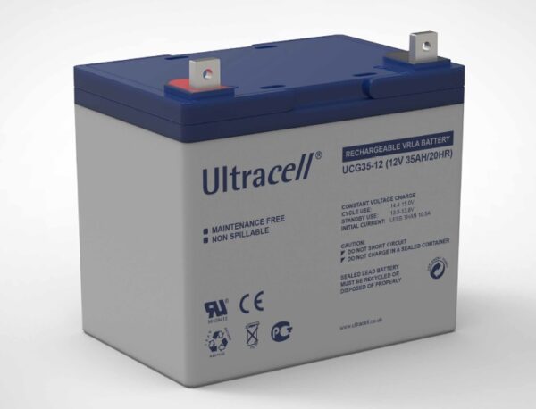 Batería
  UltraCell GEL 12V & 35Ah