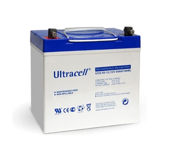 Batería  UltraCell GEL 12V & 55Ah