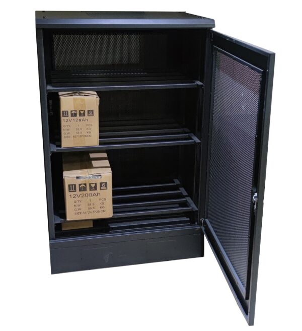 Gabinete
  Baterias plomo 12x120AH